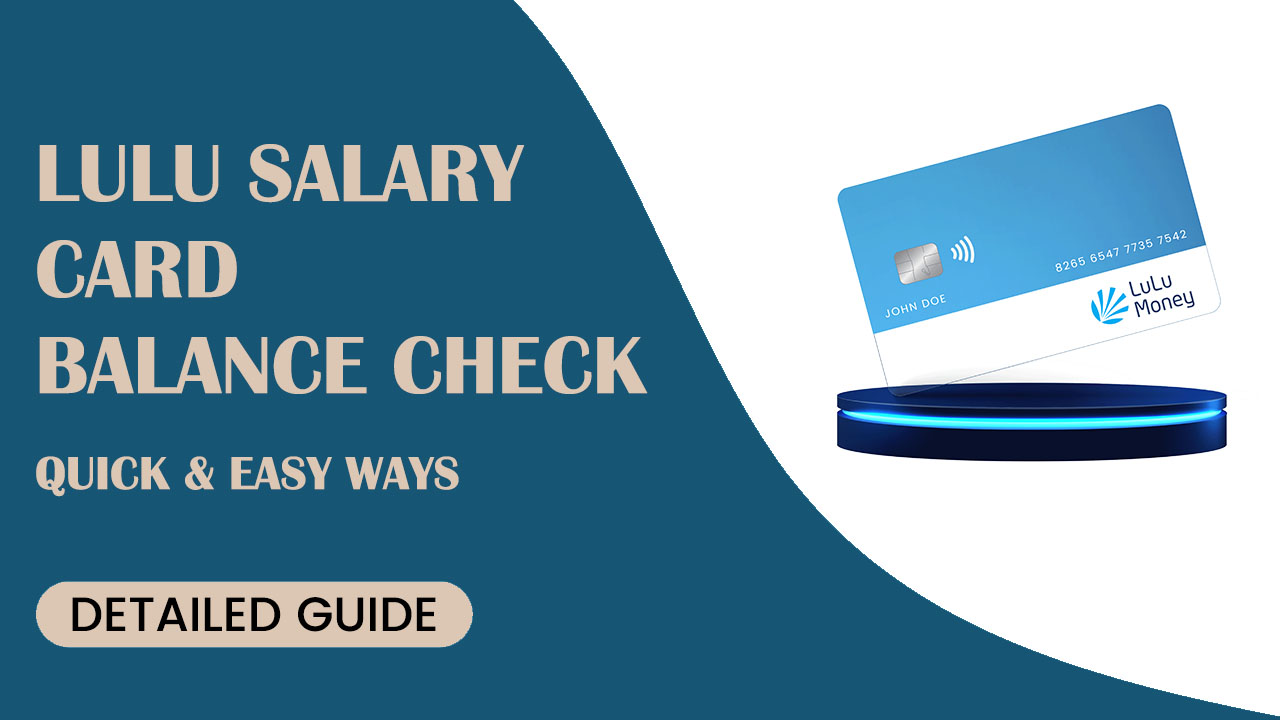 Lulu Salary Card Balance Check